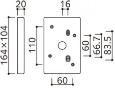 ODELIC ǥå 桦 PF298W ̿1