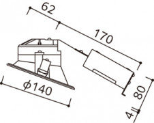 ODELIC ǥå 饤 OD261938R ̿4