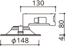 ODELIC ǥå 饤 OD361167R ̿5