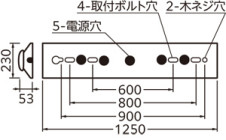 ODELIC ǥå ١饤 XL501105R1D ̿3