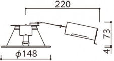 ODELIC ǥå LED 饤 OD361600R ̿4