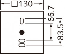 ODELIC �����ǥ�å� �����֥饱�å� OB255356WR �̿�4