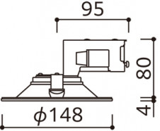 ODELIC �����ǥ�å� �������ƥꥢ�饤�� OD261820R �̿�2