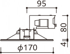ODELIC �����ǥ�å� �������ƥꥢ�饤�� OD361219R �̿�2