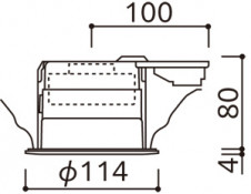 ODELIC �����ǥ�å� ������饤�� OD361417WDR �̿�5