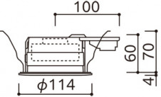 ODELIC �����ǥ�å� ������饤�� OD361470CR �̿�5