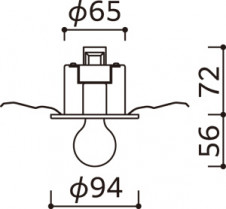 ODELIC �����ǥ�å� ������饤�� OD361610LDM �̿�3