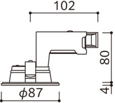 ODELIC �����ǥ�å� �������ƥꥢ�饤�� OD361631R �̿�2