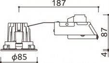 ODELIC �����ǥ�å� ������饤�� OD361771BR �̿�6