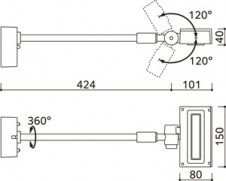ODELIC �����ǥ�å� �������ƥꥢ�饤�� OG264128R1 �̿�3