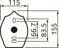 ODELIC �����ǥ�å� �������ƥꥢ�饤�� OG264155LC1 �̿�3