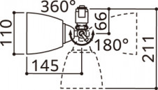 ODELIC �����ǥ�å� ���ݥåȥ饤�� OS256161WR �̿�5