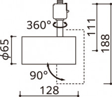 ODELIC �����ǥ�å� ���ݥåȥ饤�� OS256762BR �̿�5