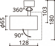 ODELIC �����ǥ�å� ���ݥåȥ饤�� OS256766BR �̿�6