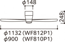 ODELIC �����ǥ�å� ������󥰥ե��� WF812P1 �̿�5