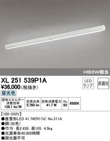 ODELIC ǥå ١饤 XL251539P1A ᥤ̿