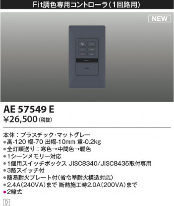 β Koizumi ߾ 饤ȥȥ AE57549E
