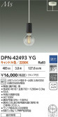 DAIKO ŵ LEDڥ DPN-42493YG