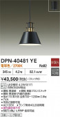 DAIKO ŵ ڥ DPN-40481YE