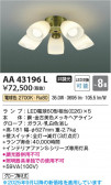 Koizumi ߾ LEDƥꥢե AA43196L