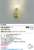 Koizumi ߾ LED֥饱å AB40489L