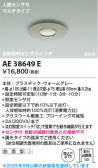 Koizumi ߾ ư󥵥å AE38649E