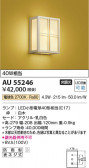 Koizumi ߾ LEDɱ֥饱å AU55246