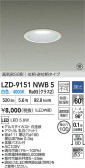 DAIKO ����ŵ� LED �ɱ����ɼ���������饤�� LZD-9151NWB5