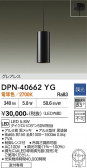 DAIKO ����ŵ� �ڥ����� DPN-40662YG