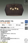 DAIKO ����ŵ� �ڥ����� DPN-42285YG