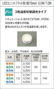 |DAIKO ŵ LEDؾ DCL-5584FWG