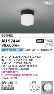 β Koizumi ߾ LEDɱɼ֥饱å AU57446