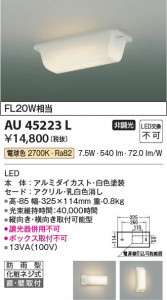 ���β��� Koizumi �������߾��� LED�ɱ����֥饱�å� AU45223L