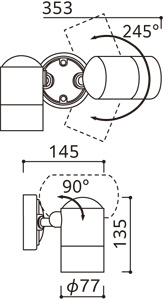 ODELIC �����ǥ�å� �������ƥꥢ�饤�� OG254565NR �̿�3