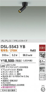 ���ʼ̿� | DAIKO ����ŵ� ���ݥåȥ饤�� DSL-5543YB