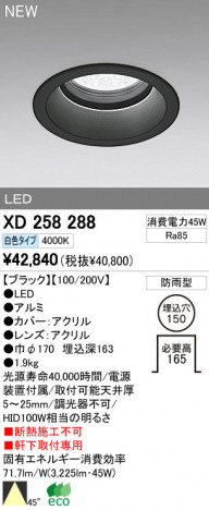 ODELIC ǥå LEDȥɥ 饤 XD258288 ᥤ̿