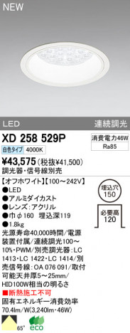 ODELIC ǥå LED饤 XD258529P ᥤ̿