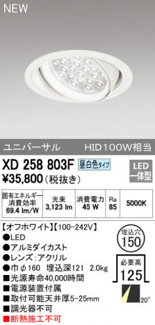 ODELIC ǥå 饤 XD258803F ᥤ̿