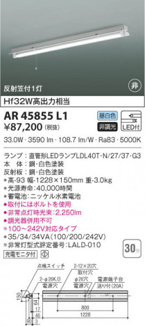 KOIZUMI ߾  AR45855L1 β
