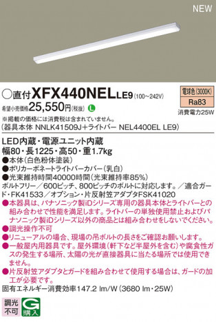 Panasonic ١饤 XFX440NELLE9 ᥤ̿