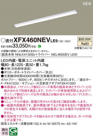 Panasonic ١饤 XFX460NEVLE9 ᥤ̿