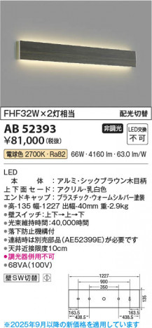 ���β��� Koizumi �������߾��� LED�֥饱�å� AB52393