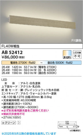 ���β��� Koizumi �������߾��� LED�֥饱�å� AB52412