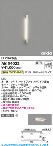 ���β��� Koizumi �������߾��� LED�֥饱�å� AB54022