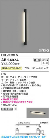 ���β��� Koizumi �������߾��� LED�֥饱�å� AB54024