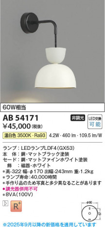���β��� Koizumi �������߾��� LED�֥饱�å� AB54171