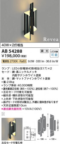 ���β��� Koizumi �������߾��� LED�֥饱�å� AB54288