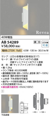 ���β��� Koizumi �������߾��� LED�֥饱�å� AB54289