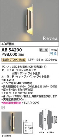 ���β��� Koizumi �������߾��� LED�֥饱�å� AB54290