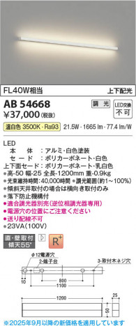 ���β��� Koizumi �������߾��� LED�֥饱�å� AB54668
